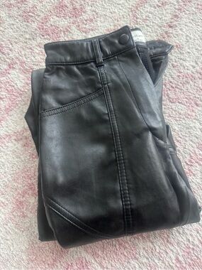 Aritzia Wilfred faux leather pants